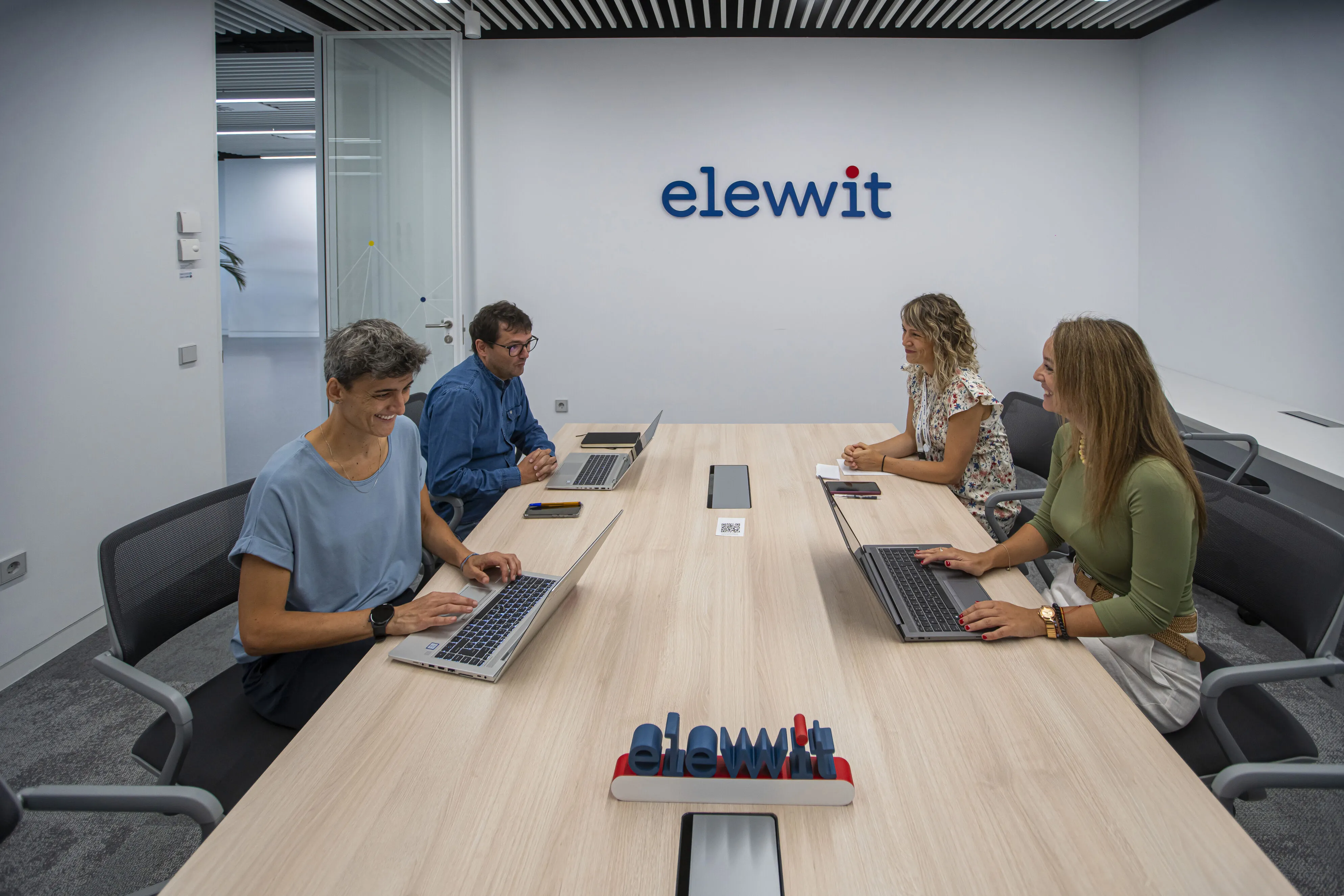 Elewit office workers