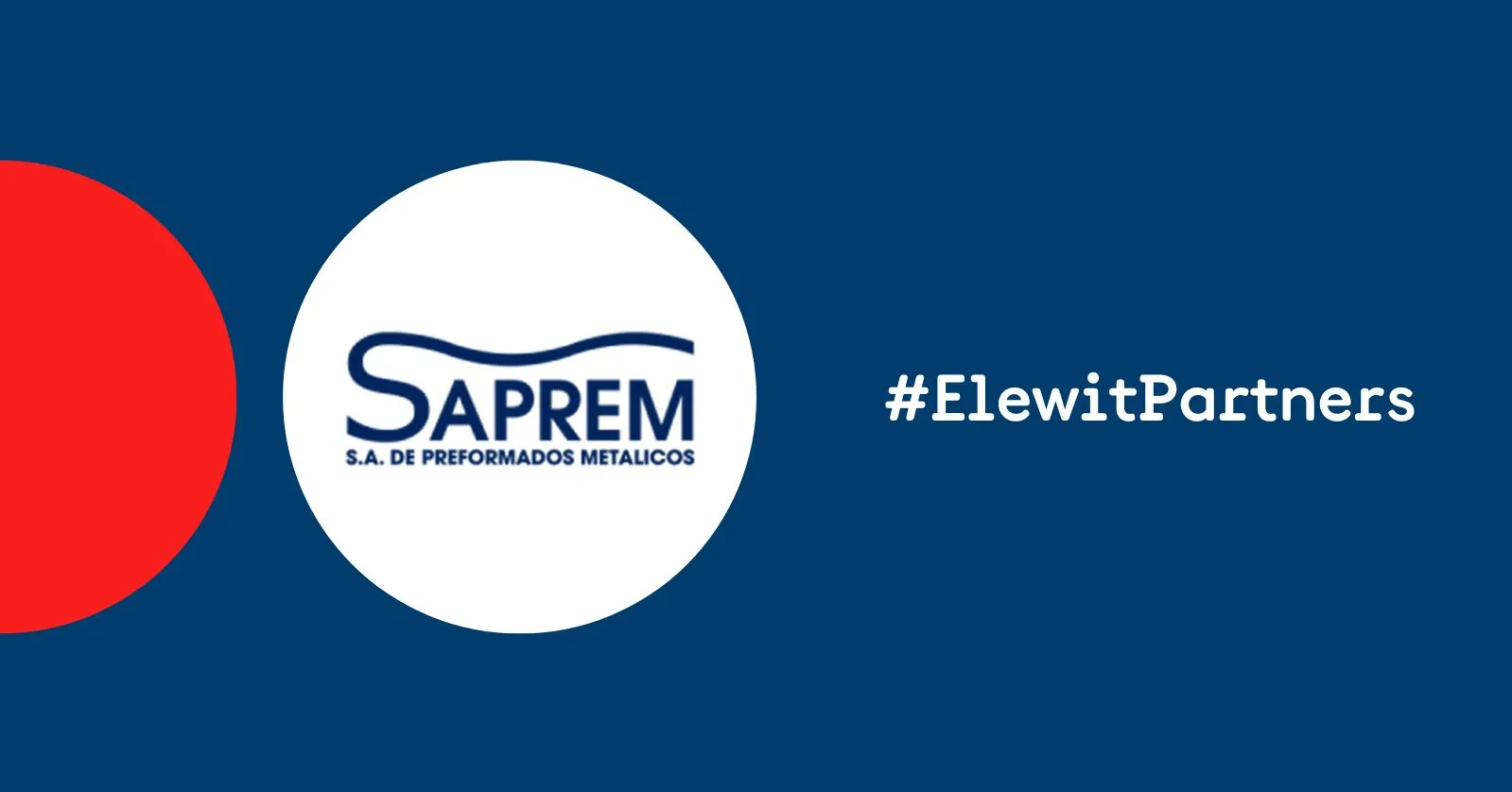 SAPREM, empresa partner de Elewit, diseña y fabrica soluciones innovadoras para infraestructuras eléctricas, de telecomunicaciones y ferrocarril, con un claro enfoque hacia la seguridad, la eficiencia y el respeto al medio ambiente.